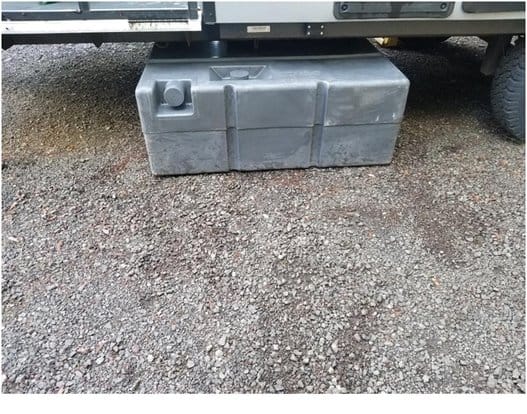 RV-portable-waste-tank-storage